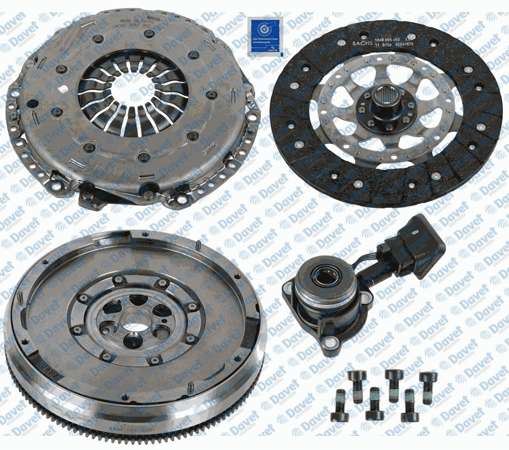 SACHS 2290601160 Volan+Debriyaj Seti+Hidrolik Rulman Dmf Psa 09-> P3008-C5-P407 1.6hdi-C4 (Picasso Ud) 1.6hdi 110